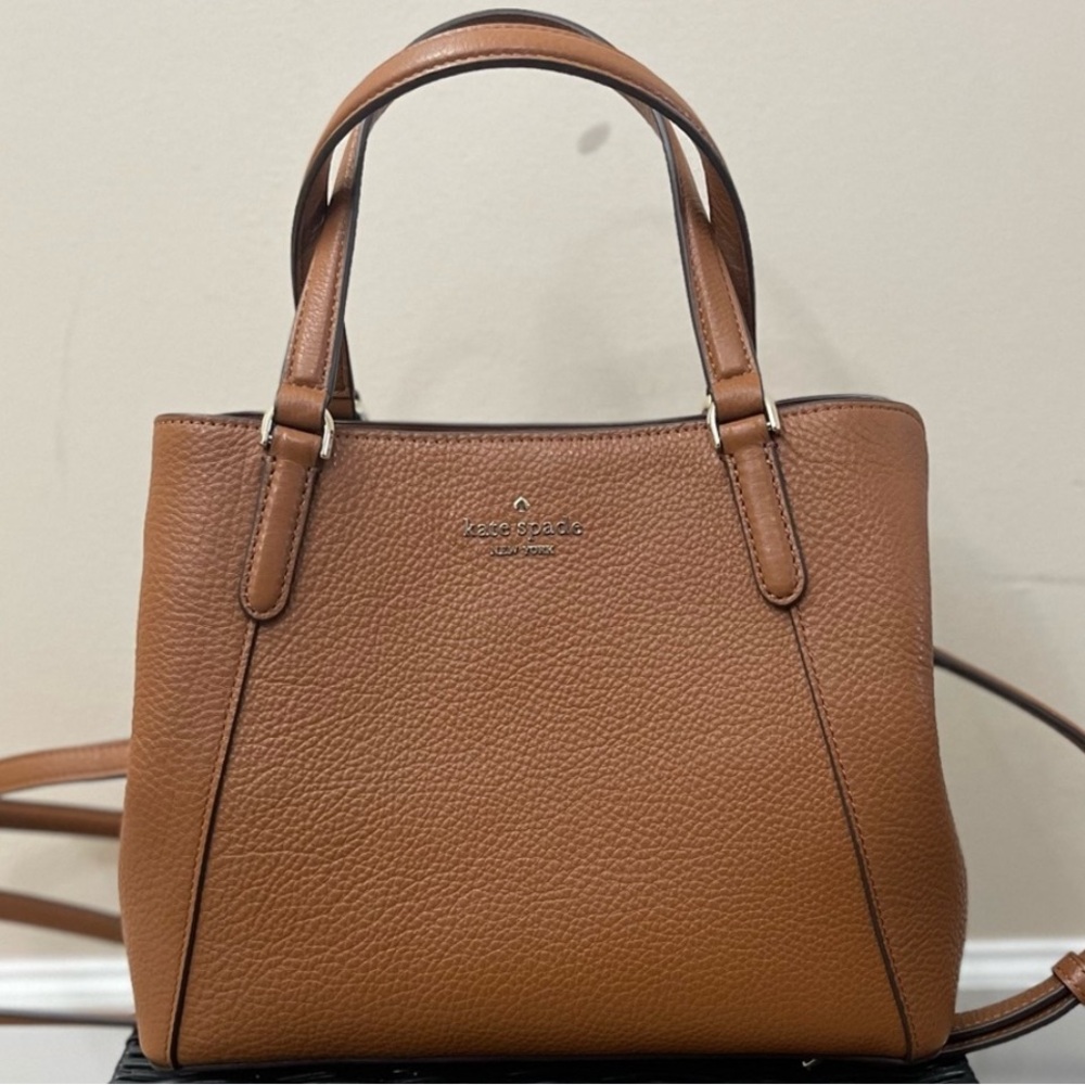 Kate Spade | Medium Bag or Crossbody | light brown/tan Ginger